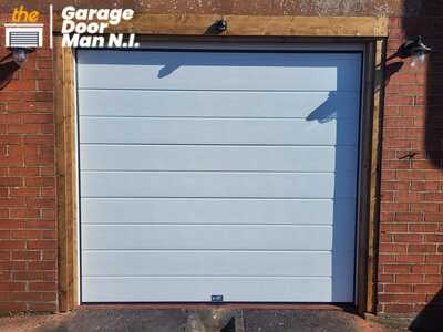 Sectional garage door in Carrickfergus