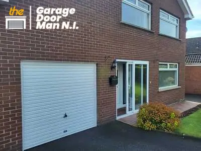 Up and over garage door