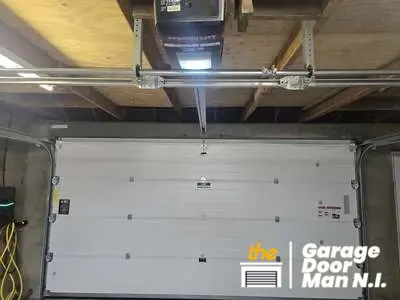 Automatic sectional garage door in Bangor