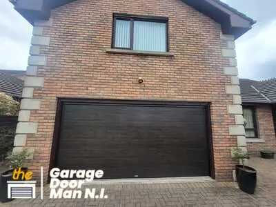 Sectional garage door in Belfast