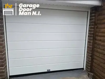 Sectional garage door
