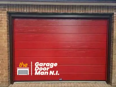 Sectional garage door
