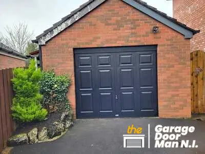 Up and over garage door