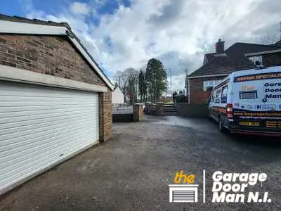 Up and over garage door