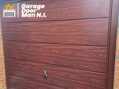 Up and over garage door