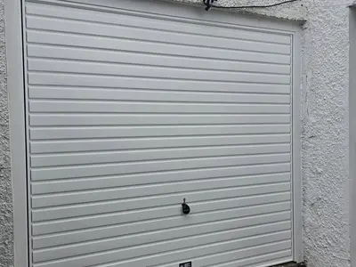 Up and over garage door in Holywood, County Down